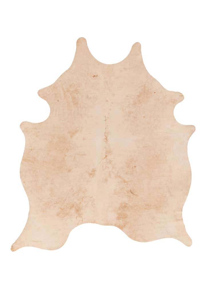 5' 11 x 7' 1 Cowhide Leather Rug