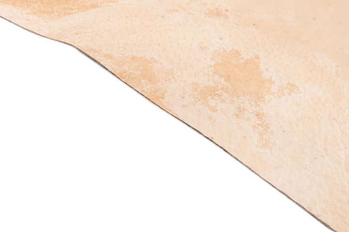 6' 6 x 7' 6 Cowhide Leather Rug