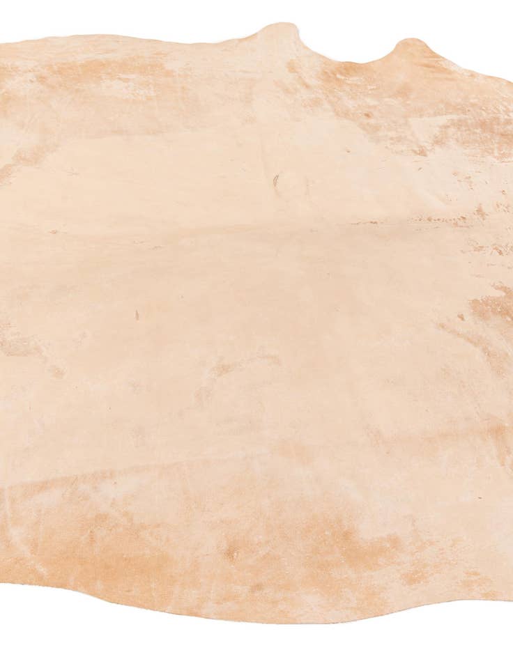 Detail image of 6' 6 x 7' 3 Cowhide Leather Rug