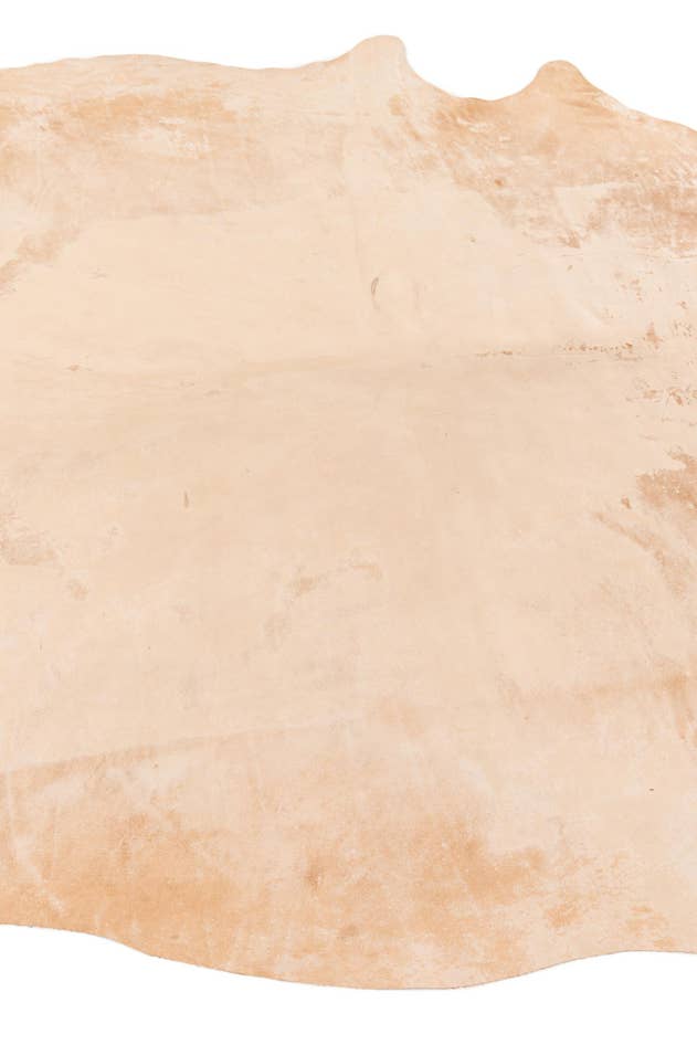 Detail image of 6' 6 x 7' 3 Cowhide Leather Rug