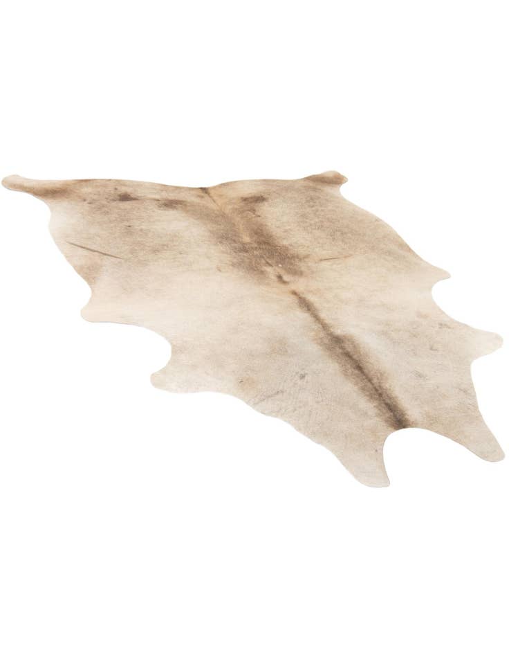 Detail image of 5' 4 x 6' 2 Cowhide Leather Rug