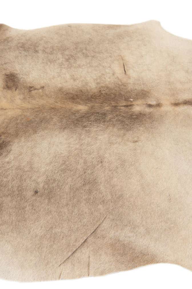 5' 4 x 6' 2 Cowhide Leather Rug