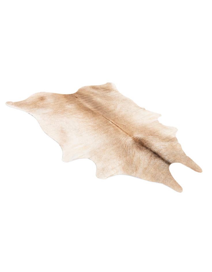 Detail image of 5' 5 x 6' 3 Cowhide Leather Rug