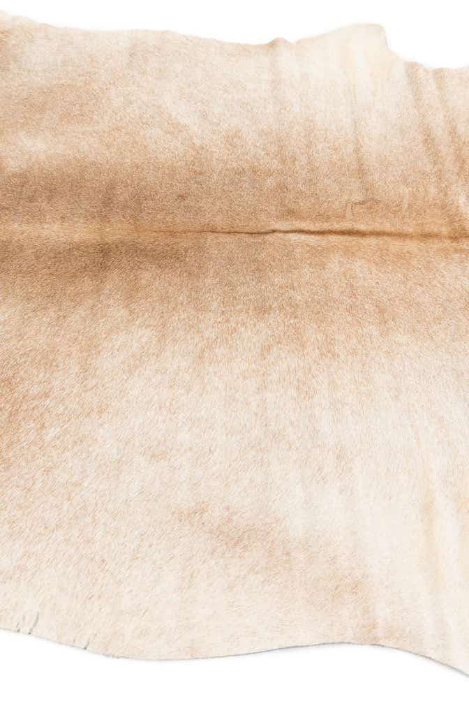 5' 5 x 6' 3 Cowhide Leather Rug