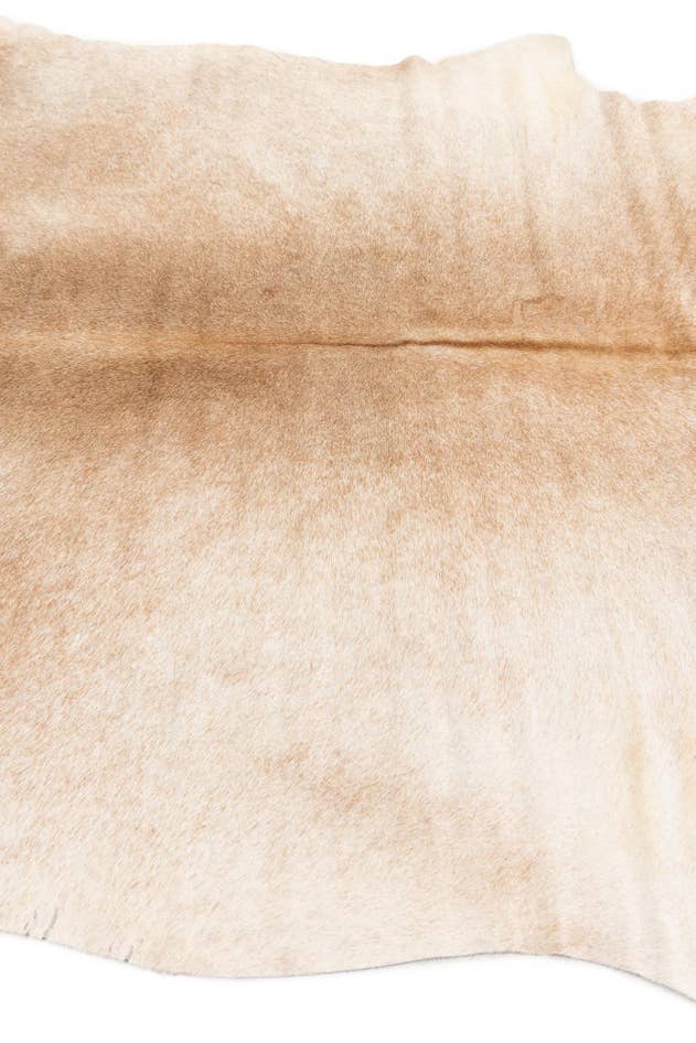 Detail image of 5' 5 x 6' 3 Cowhide Leather Rug