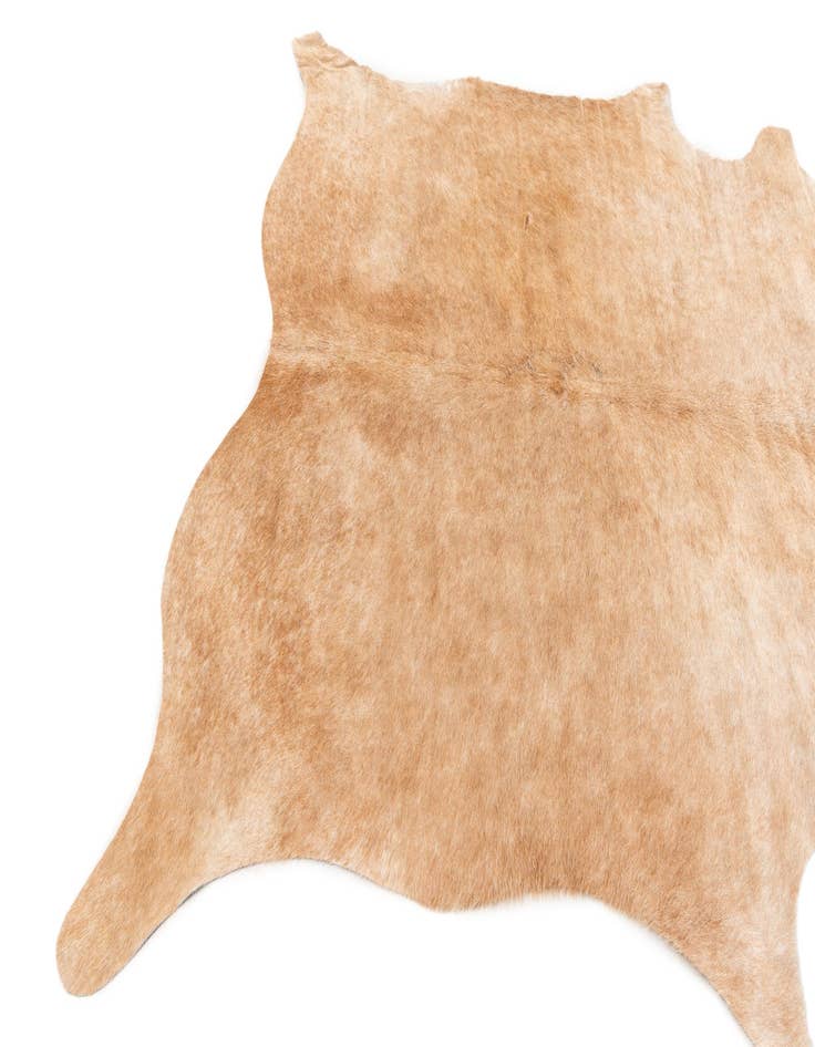 Detail image of 5' 5 x 6' 5 Cowhide Leather Rug