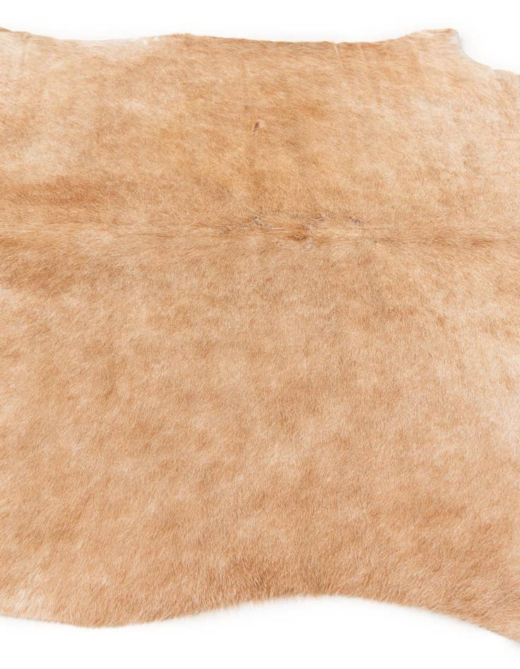 Detail image of 5' 5 x 6' 5 Cowhide Leather Rug
