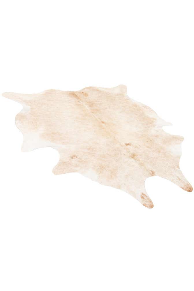 6' 9 x 7' 6 Cowhide Leather Rug
