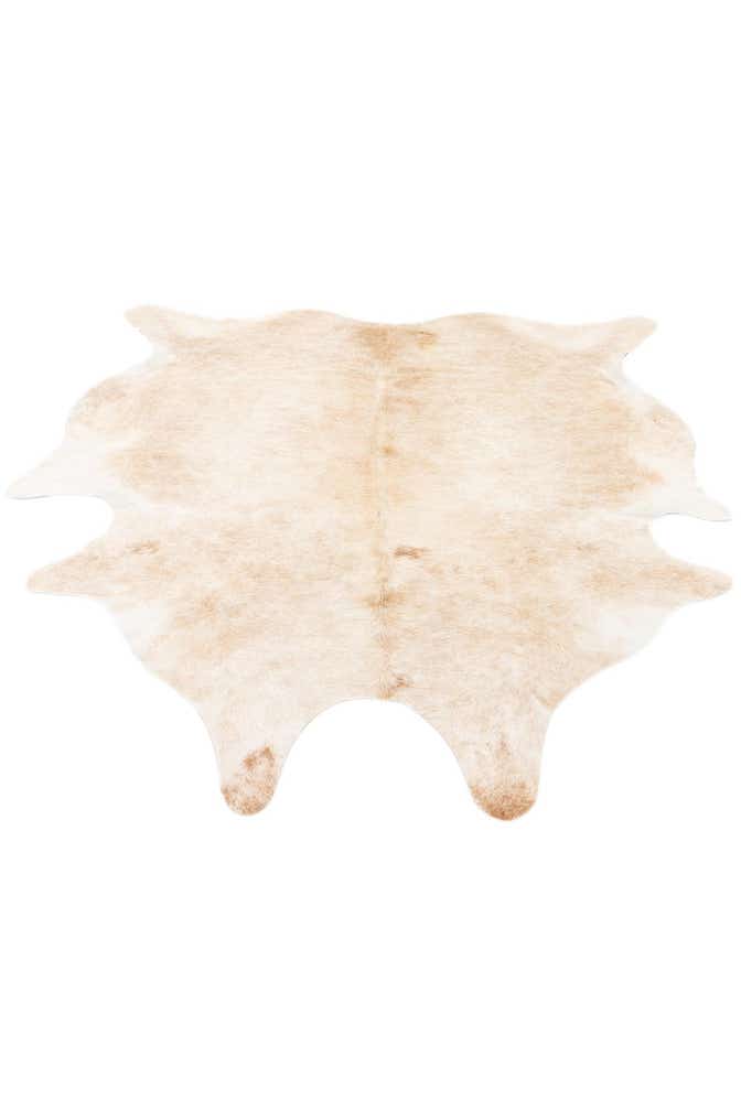 6' 9 x 7' 6 Cowhide Leather Rug