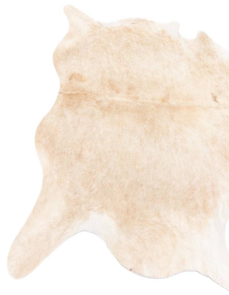Detail image of 6' 9 x 7' 6 Cowhide Leather Rug