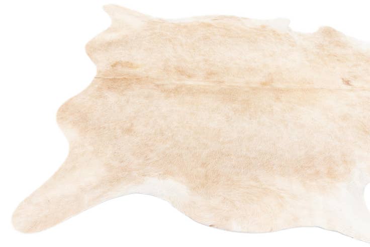 Detail image of 6' 9 x 7' 6 Cowhide Leather Rug