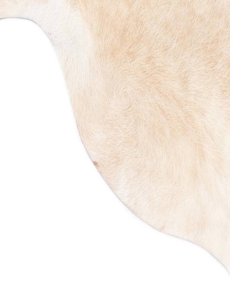 Detail image of 6' 9 x 7' 6 Cowhide Leather Rug