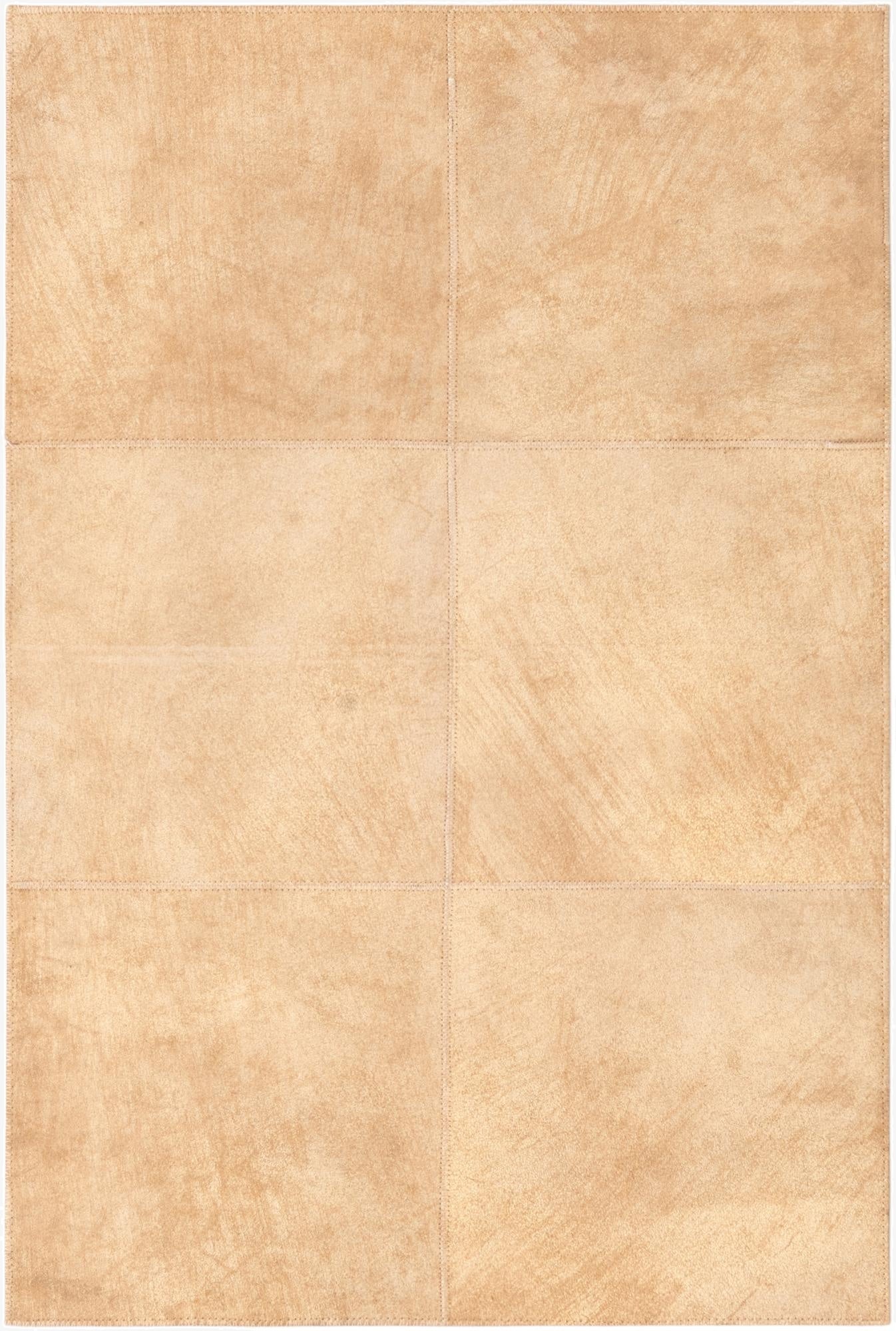 2' x 3' Cowhide Leather Rug