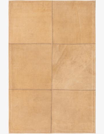 2' x 3' Cowhide Leather Rug