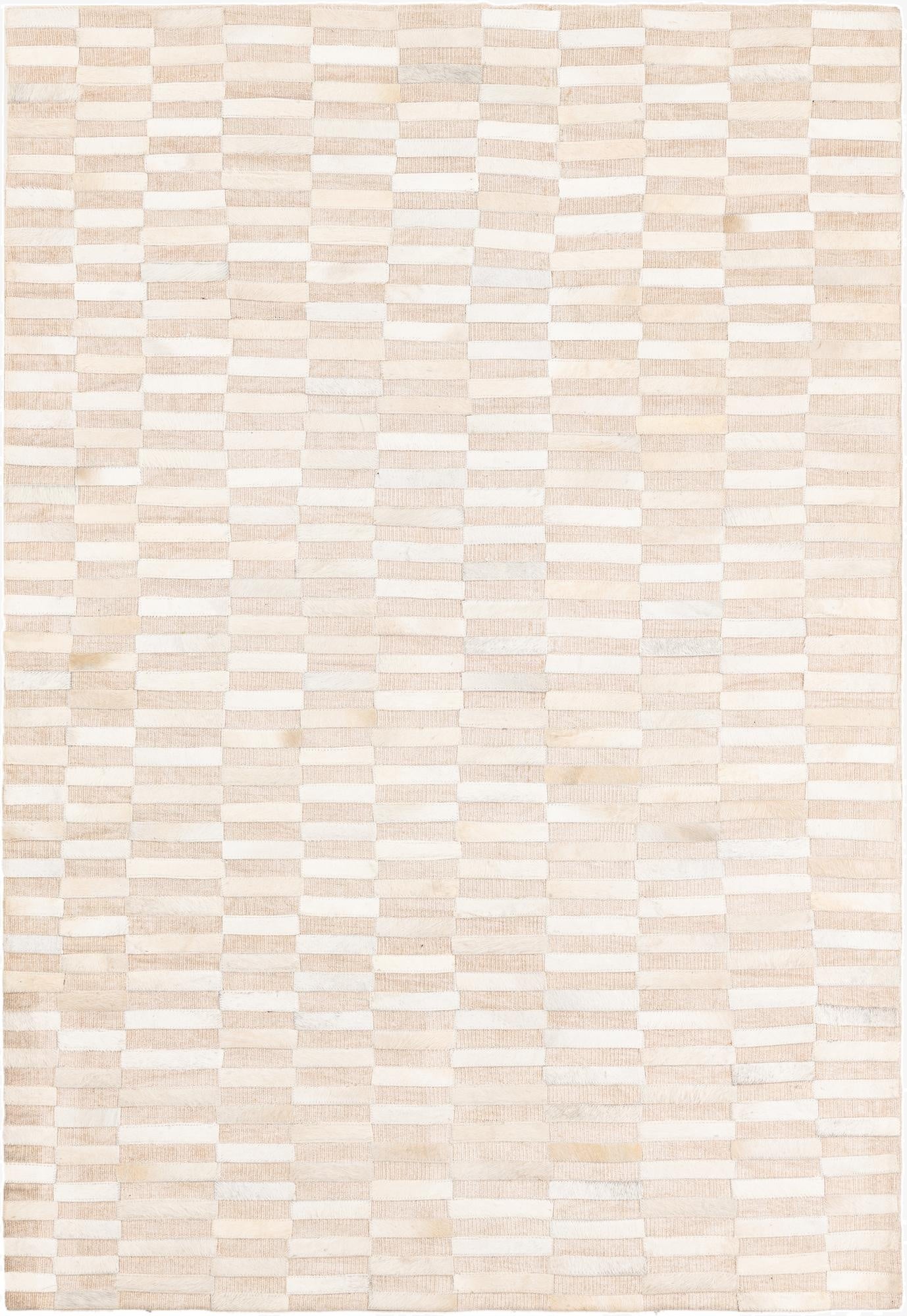 4' x 6' Cowhide Leather Rug