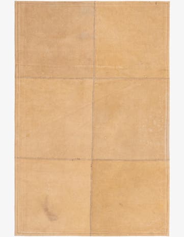 2' x 3' Cowhide Leather Rug