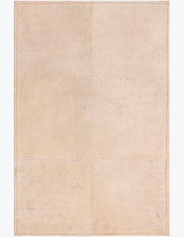 2' x 3' Cowhide Leather Rug