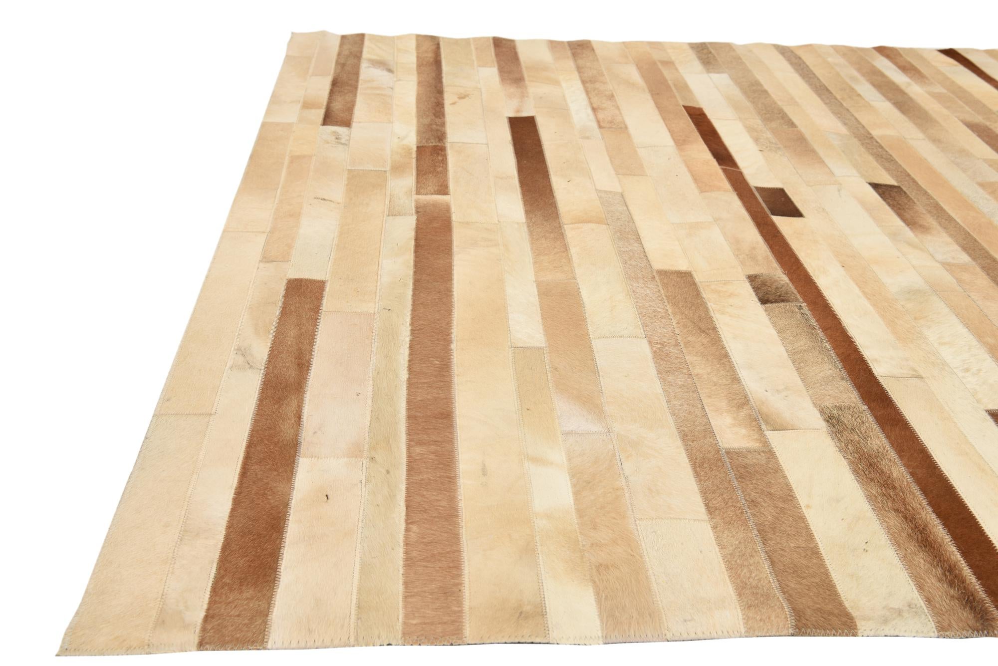 5' 4 x 7' 6 Cowhide Rug