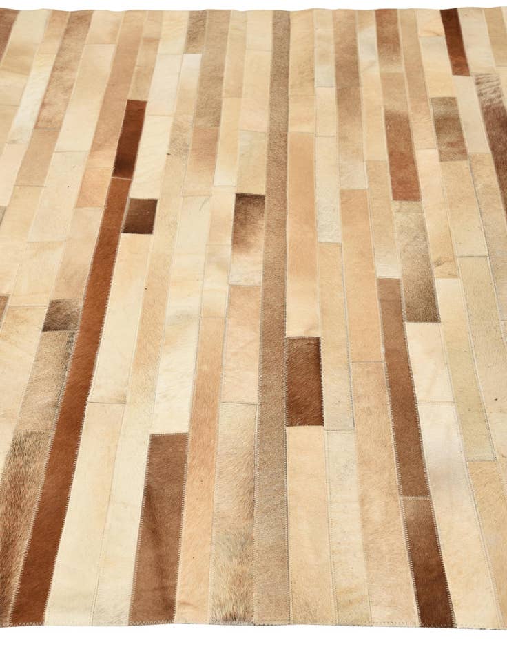 Detail image of 5' 4 x 7' 6 Cowhide Rug