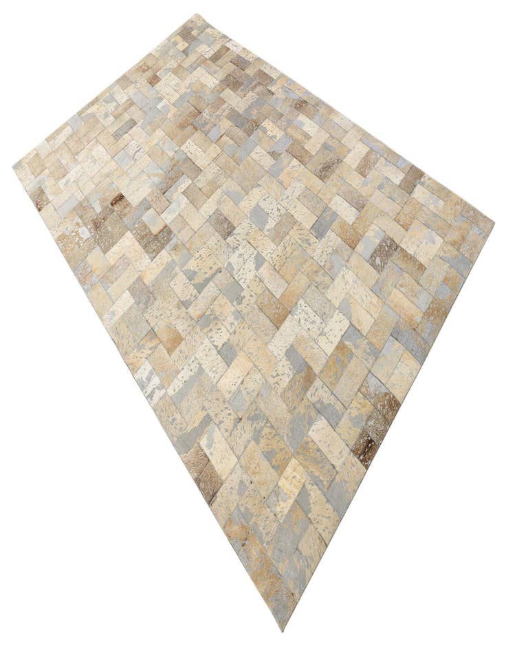 Detail image of 5' 2 x 8' 3 Cowhide Rug