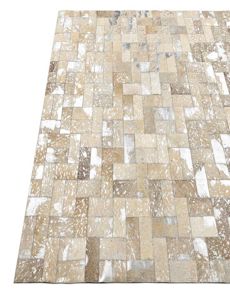 Detail image of 5' 2 x 8' 3 Cowhide Rug