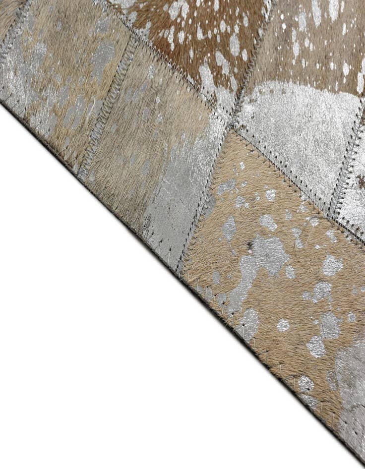 Detail image of 5' 2 x 8' 3 Cowhide Rug