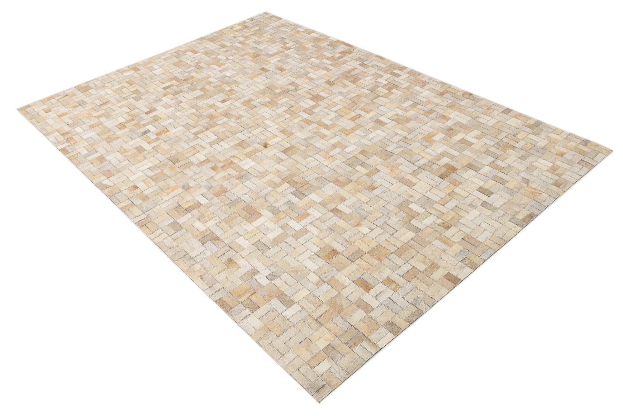 5' 4 x 7' 6 Cowhide Rug