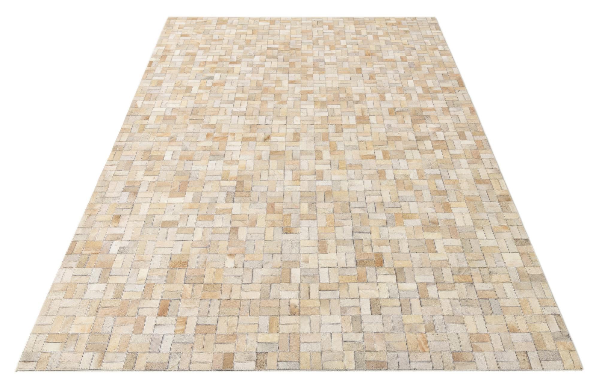 5' 4 x 7' 6 Cowhide Rug