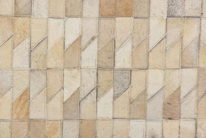 5' 4 x 7' 5 Cowhide Rug