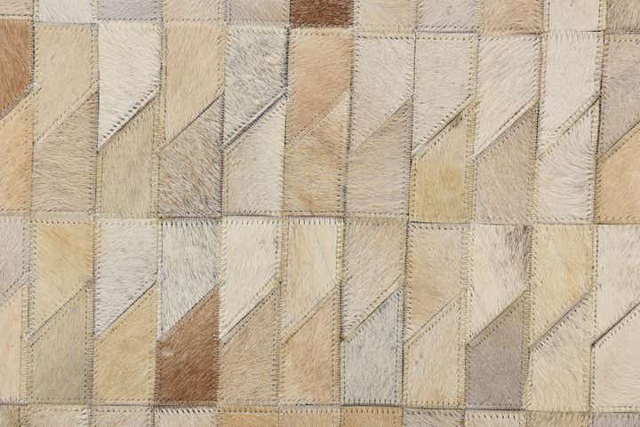 5' 4 x 7' 5 Cowhide Rug