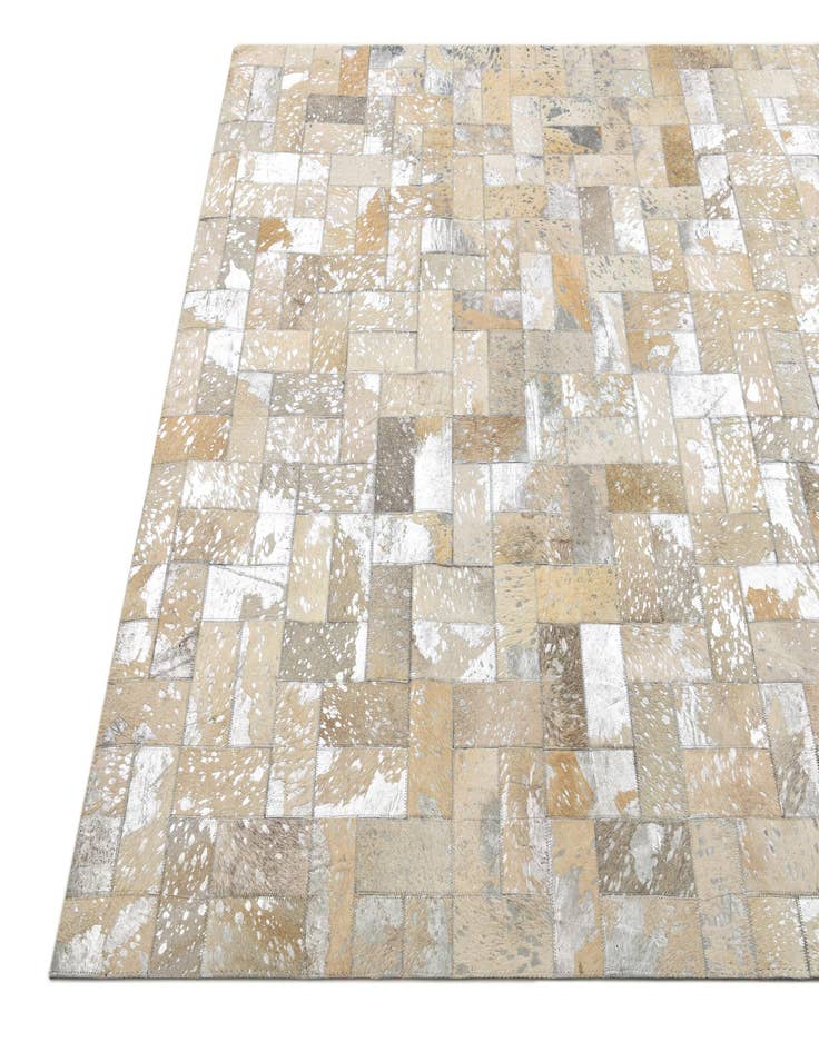 Detail image of 5' 3 x 8' 3 Cowhide Rug