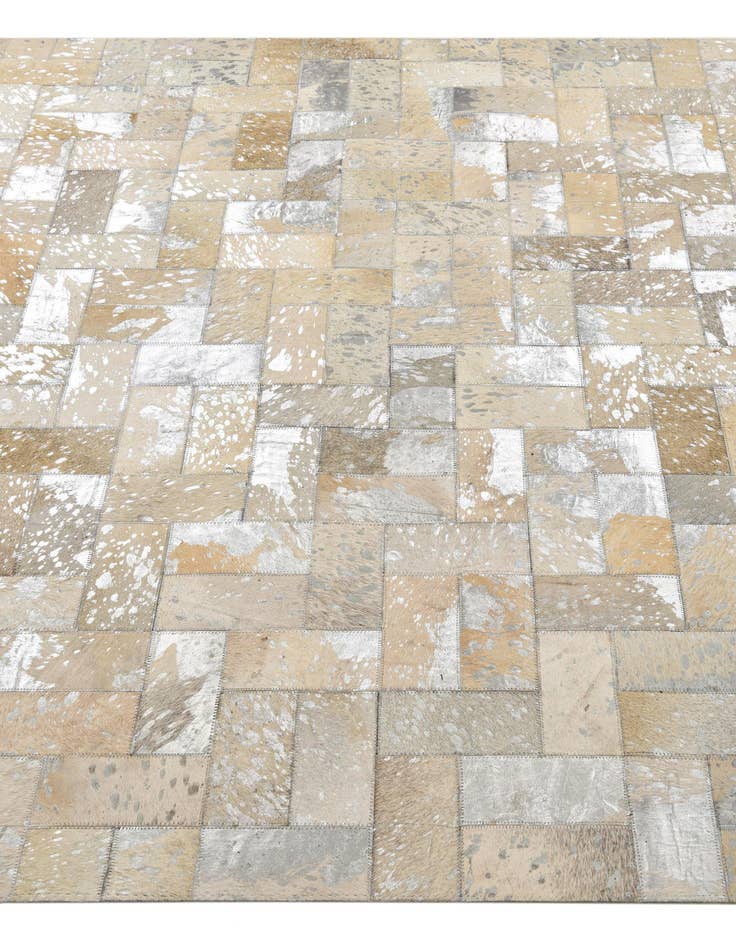 Detail image of 5' 3 x 8' 3 Cowhide Rug