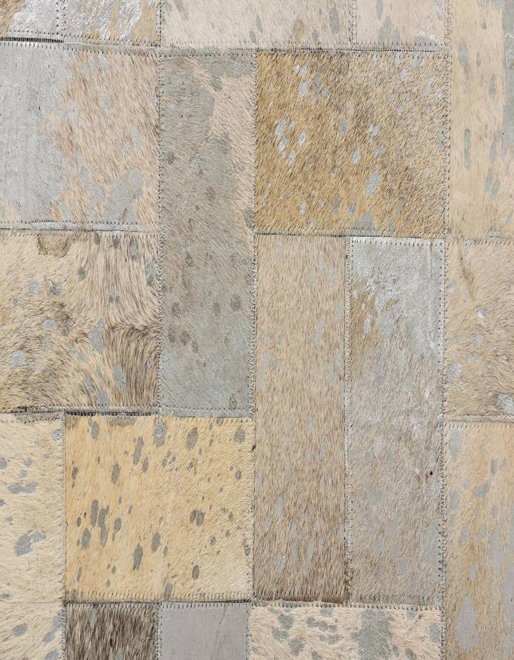 Detail image of 5' 3 x 8' 3 Cowhide Rug