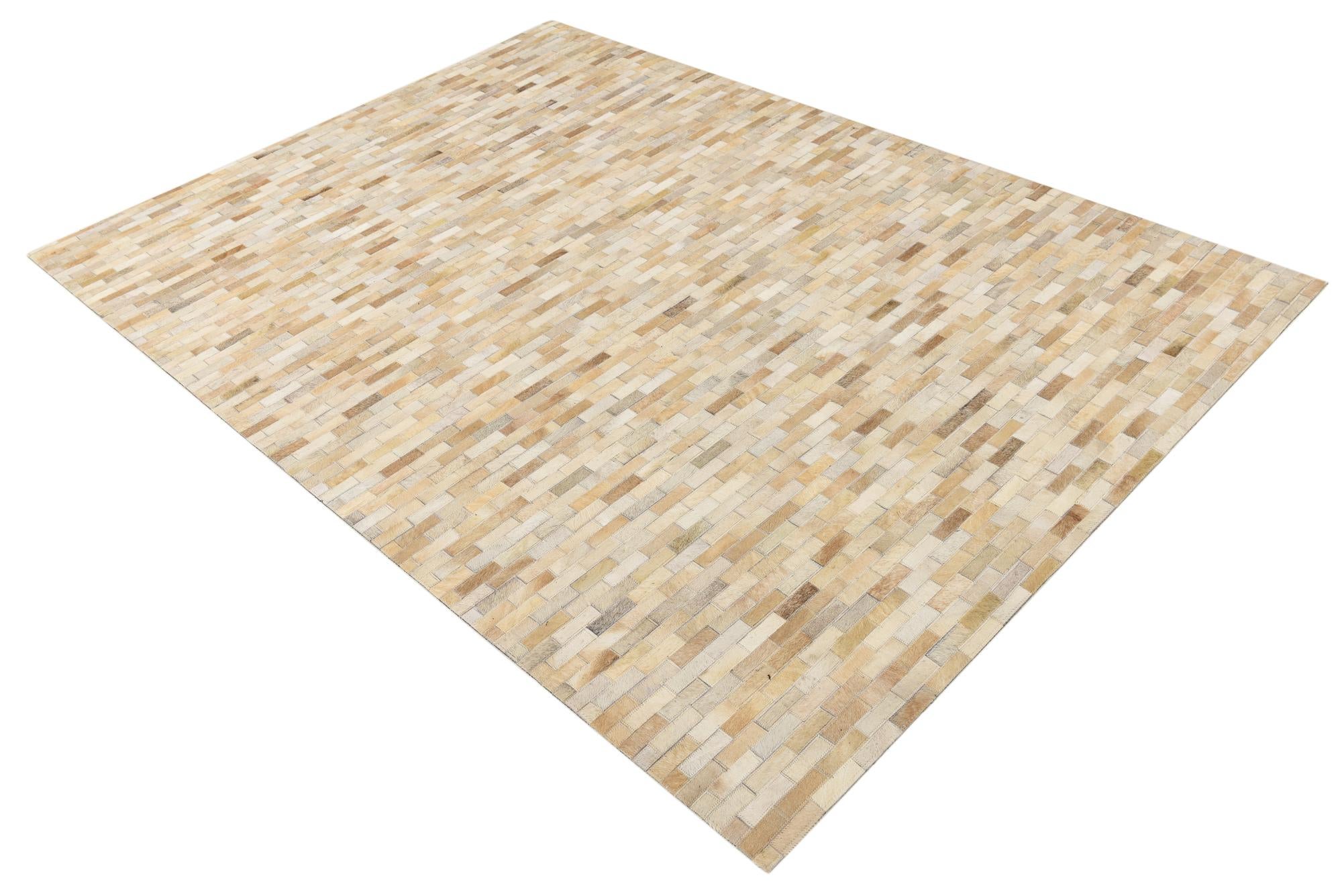 5' 4 x 7' 6 Cowhide Rug