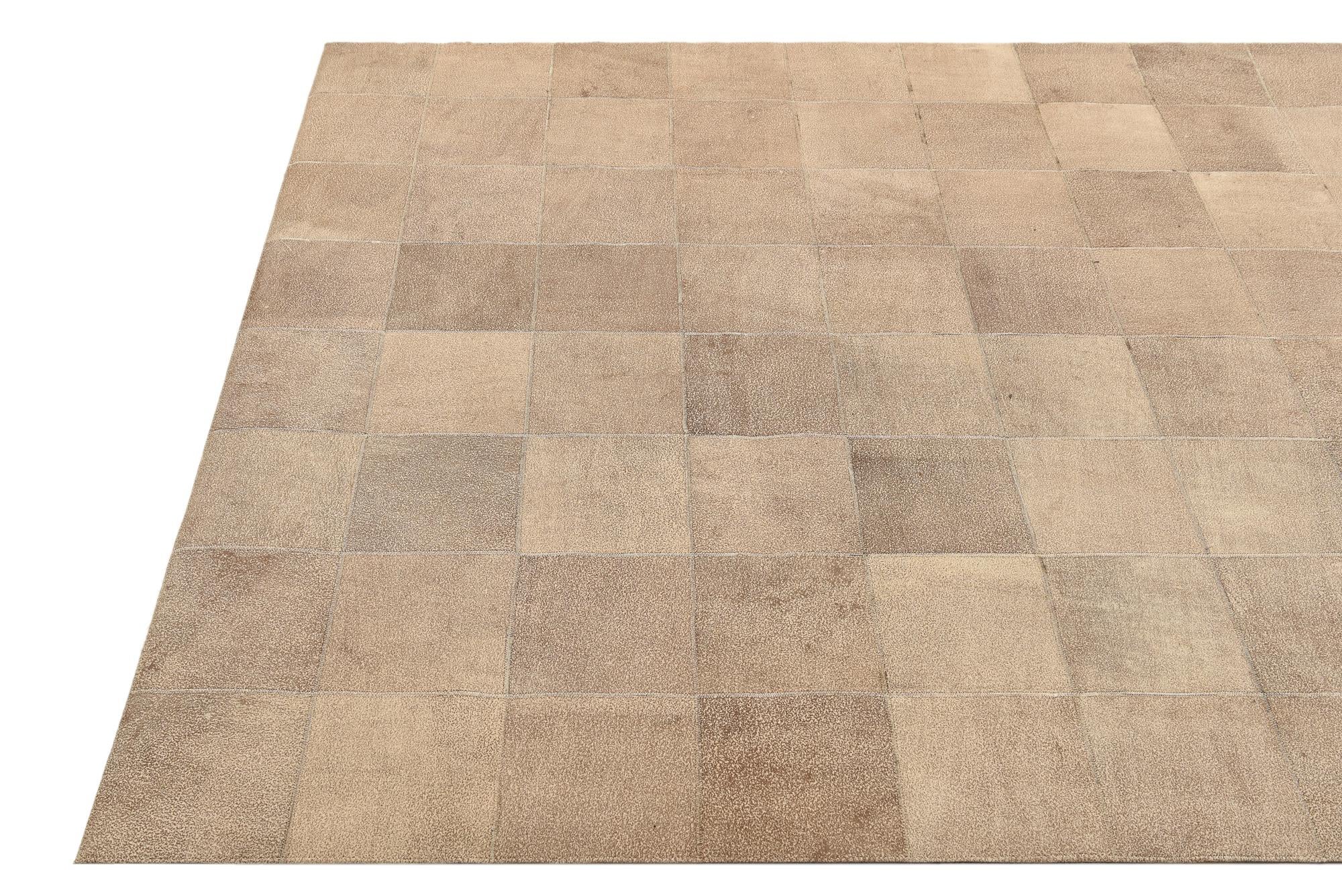 5' 1 x 8' Cowhide Rug