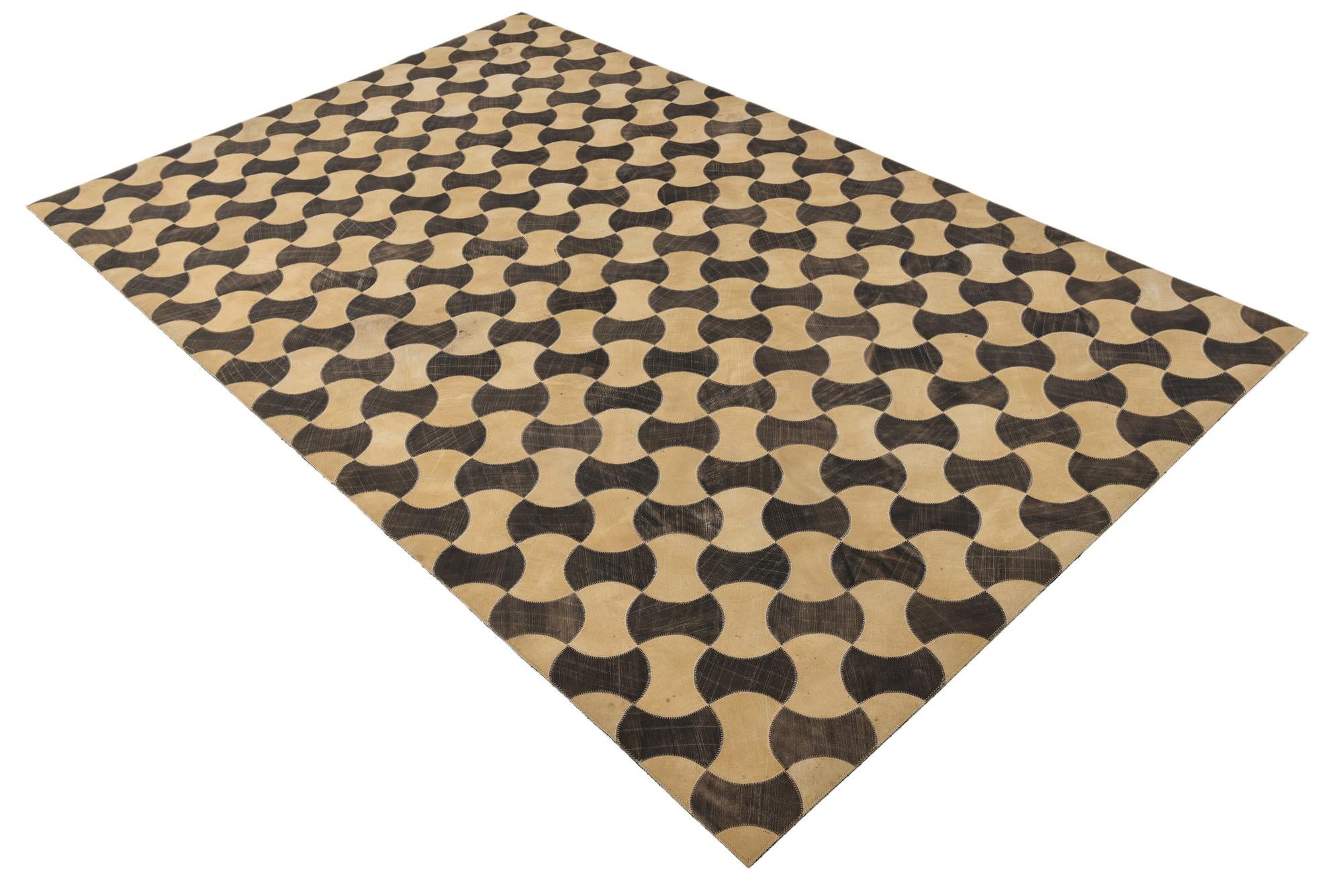 5' x 8' Cowhide Rug
