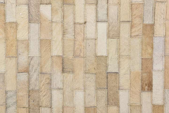 5' 4 x 7' 5 Cowhide Rug