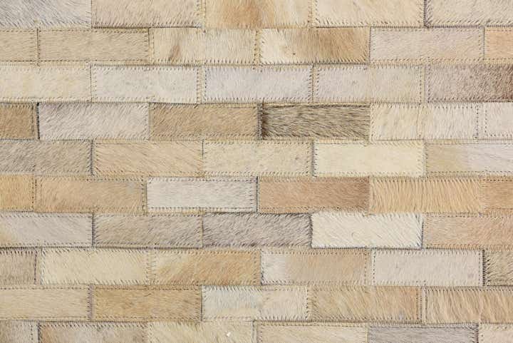 5' 4 x 7' 5 Cowhide Rug