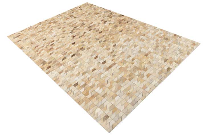 5' 4 x 7' 5 Cowhide Rug