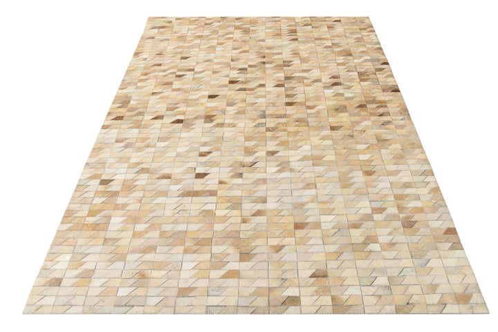 5' 4 x 7' 5 Cowhide Rug