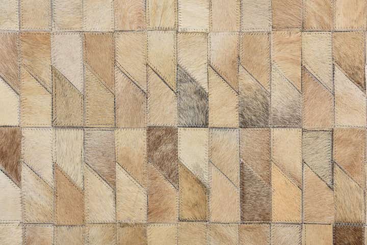 5' 4 x 7' 5 Cowhide Rug
