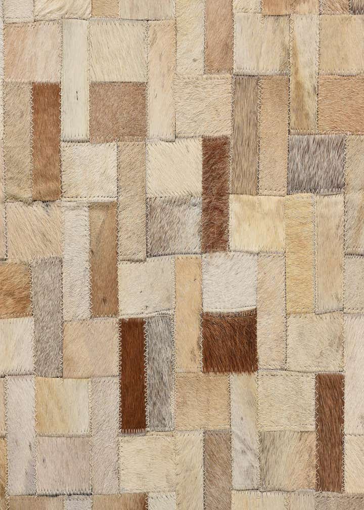 5' 4 x 7' 7 Cowhide Rug