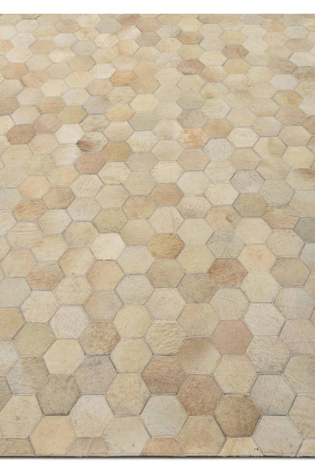 Detail image of 5' 4 x 7' 4 Cowhide Rug
