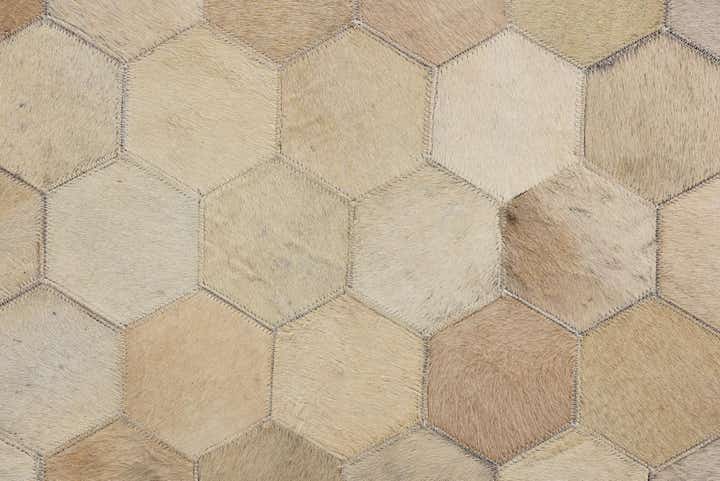 5' 4 x 7' 4 Cowhide Rug