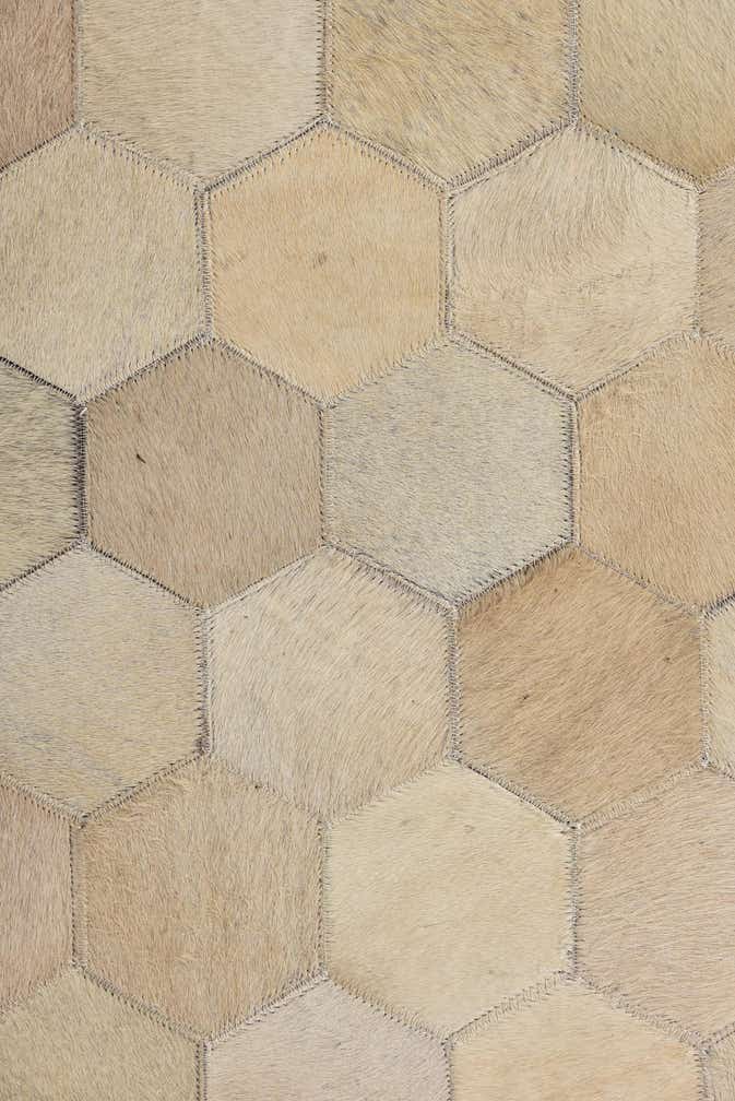 5' 4 x 7' 4 Cowhide Rug