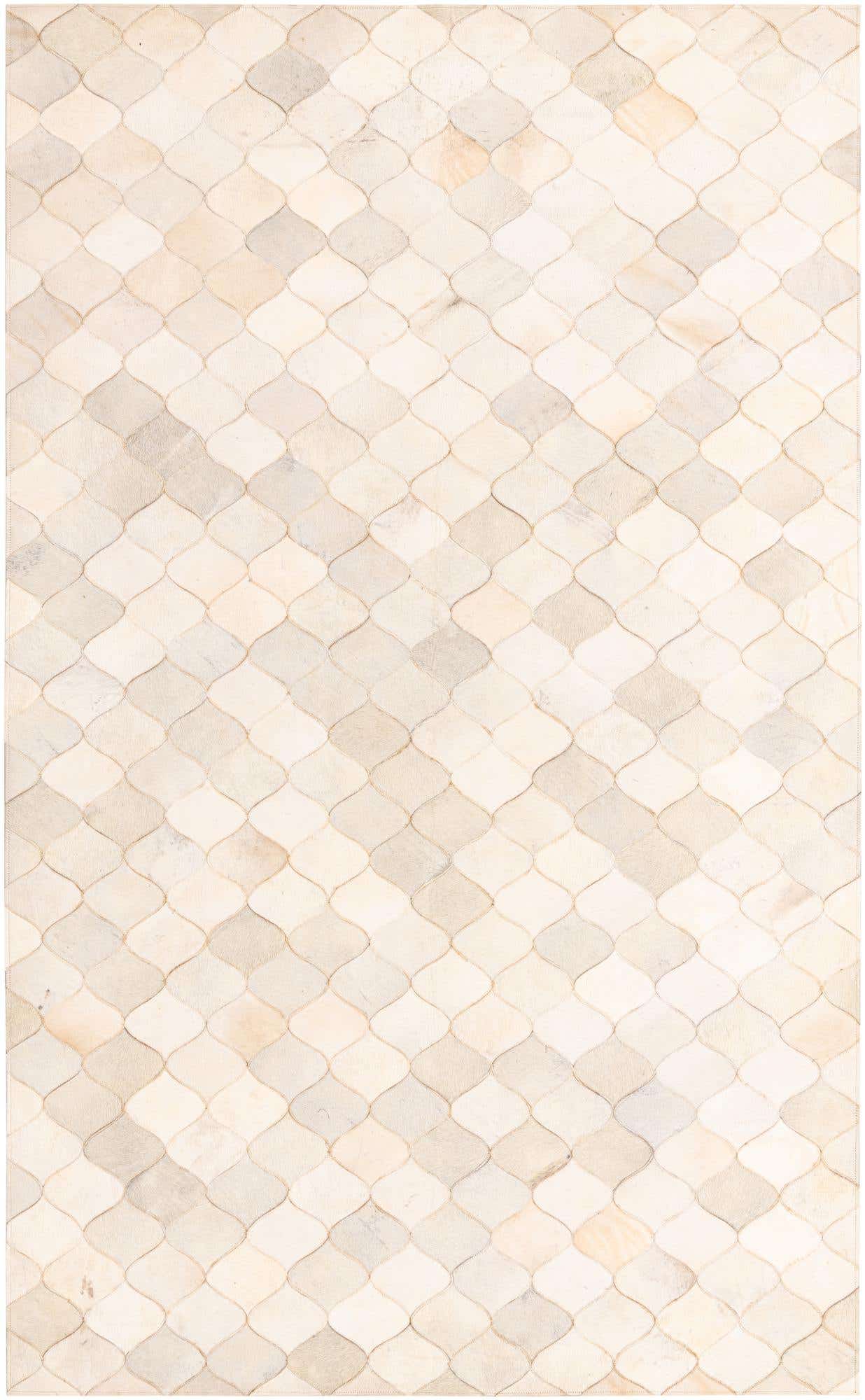 5' x 8' 2 Cowhide Rug