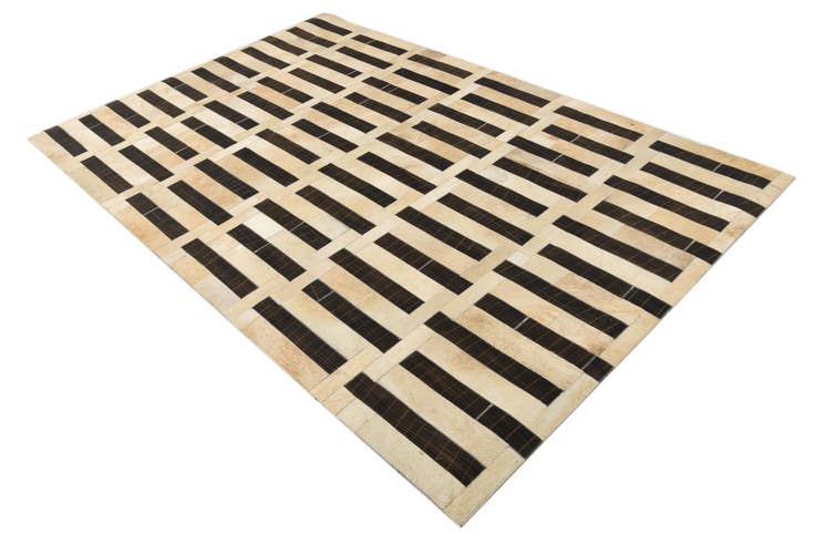 Detail image of 5' 3 x 8' Cowhide Rug