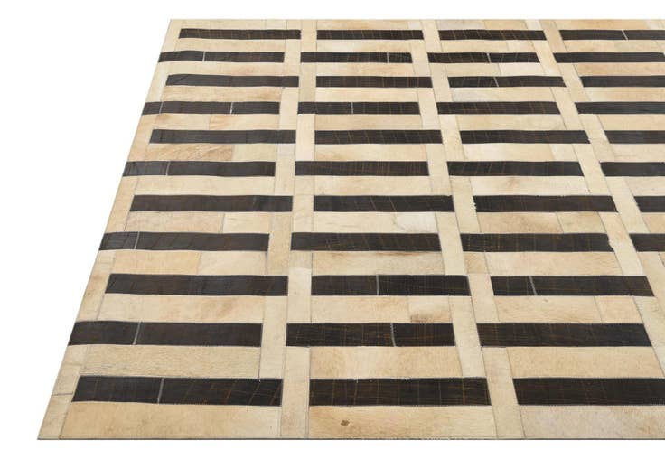 Detail image of 5' 3 x 8' Cowhide Rug