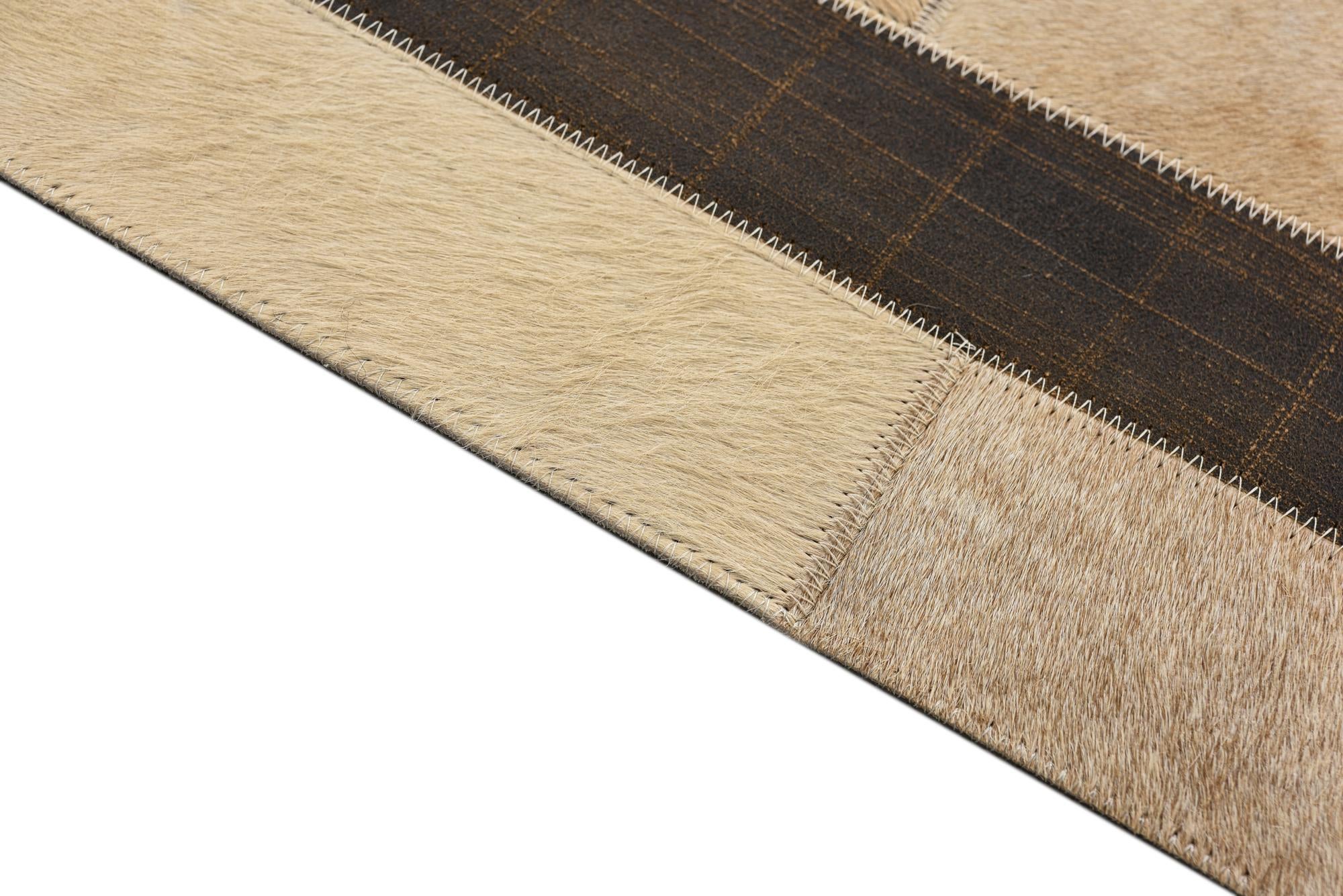 5' 3 x 8' Cowhide Rug