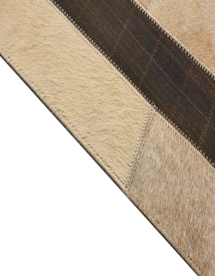 Detail image of 5' 3 x 8' Cowhide Rug